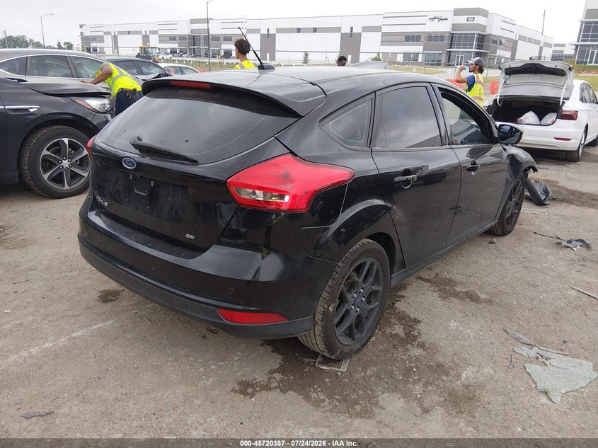 Vin: 1fadp3k28gl316158, lot: 46219069, ford focus se 20164