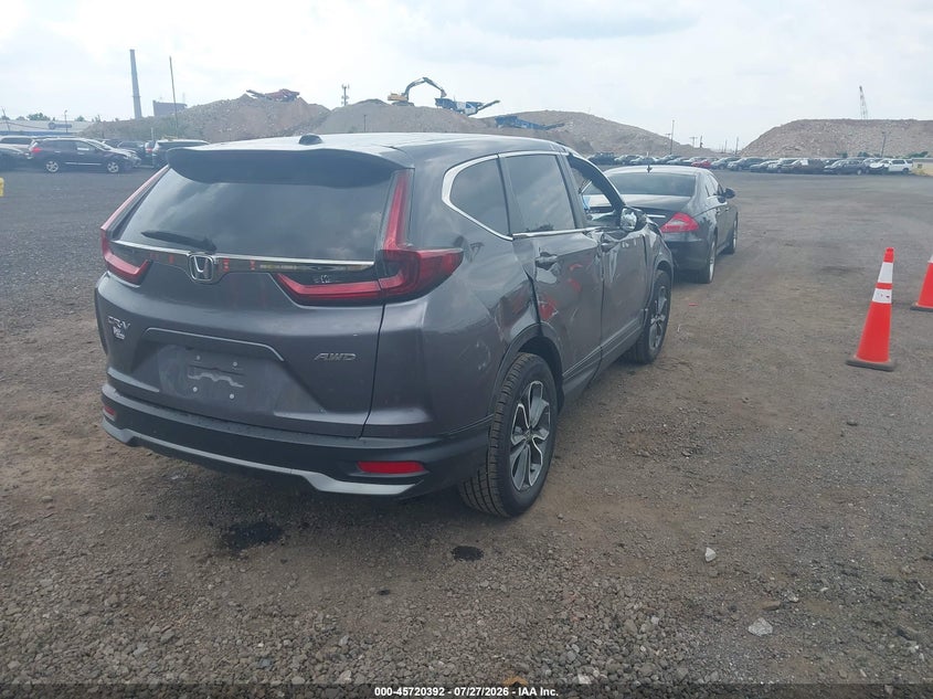 Vin: 7farw2h87ne041833, lot: 46219074, honda cr-v awd ex-l 20224