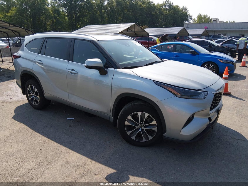 Vin: 5tdkdrbh0ss588423, lot: 46219082, toyota highlander xle 2025 img_1