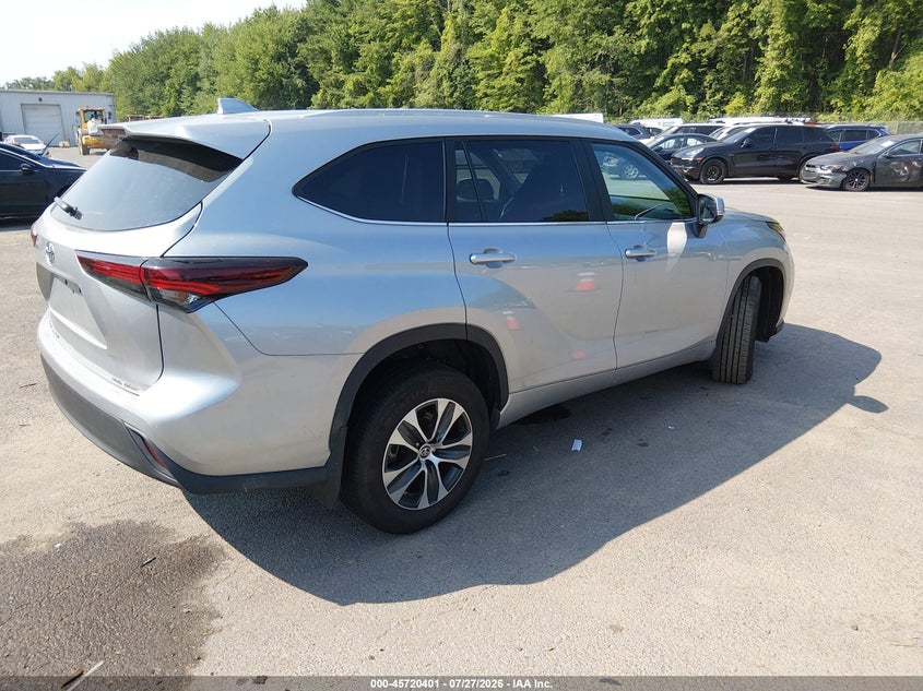 Vin: 5tdkdrbh0ss588423, lot: 46219082, toyota highlander xle 20254