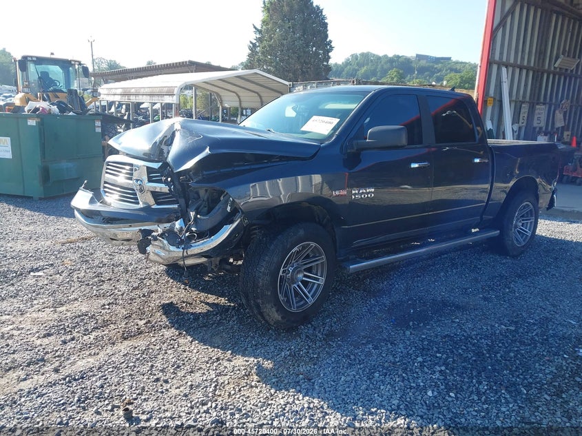 Vin: 1c6rr7lt0es438290, lot: 46219083, ram 1500 big horn 20142