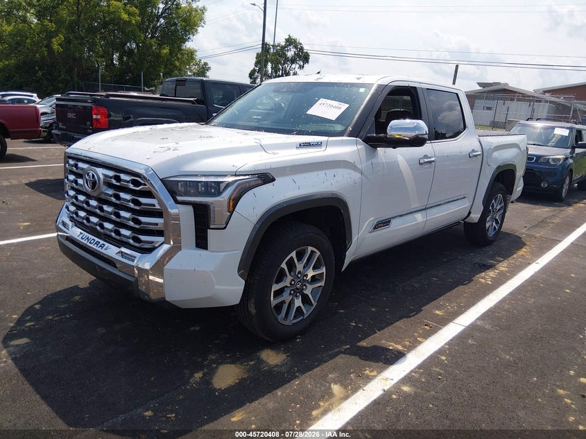 Vin: 5tfmc5db8tx118455, lot: 46219090, toyota tundra hybrid 1794 edition crewmax 5.5' bed 20262