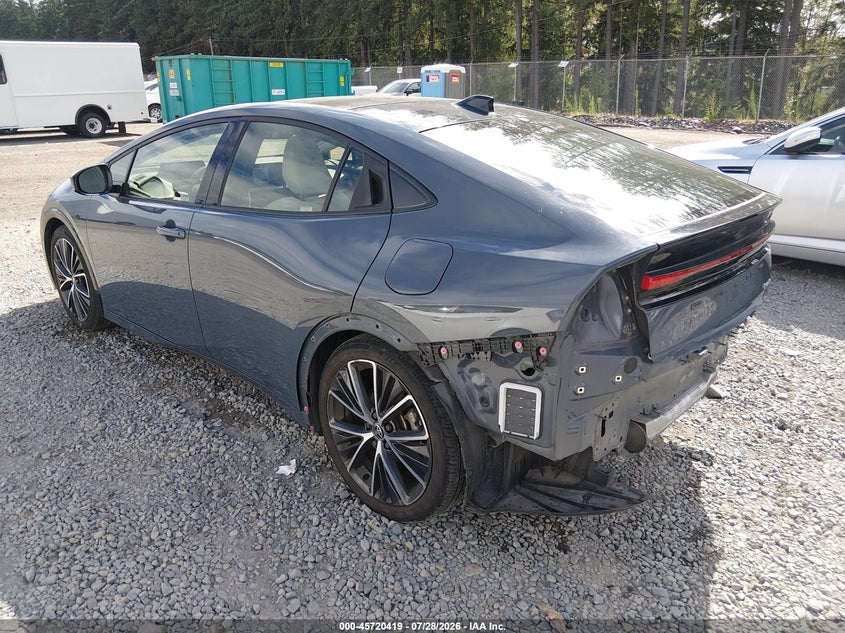 Vin: jtdadabu7p3001430, lot: 46219101, toyota prius xle awd-e 20233