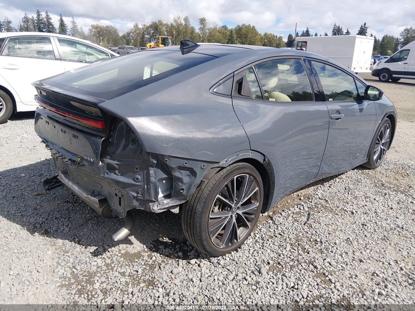 Vin: jtdadabu7p3001430, lot: 46219101, toyota prius xle awd-e 20234