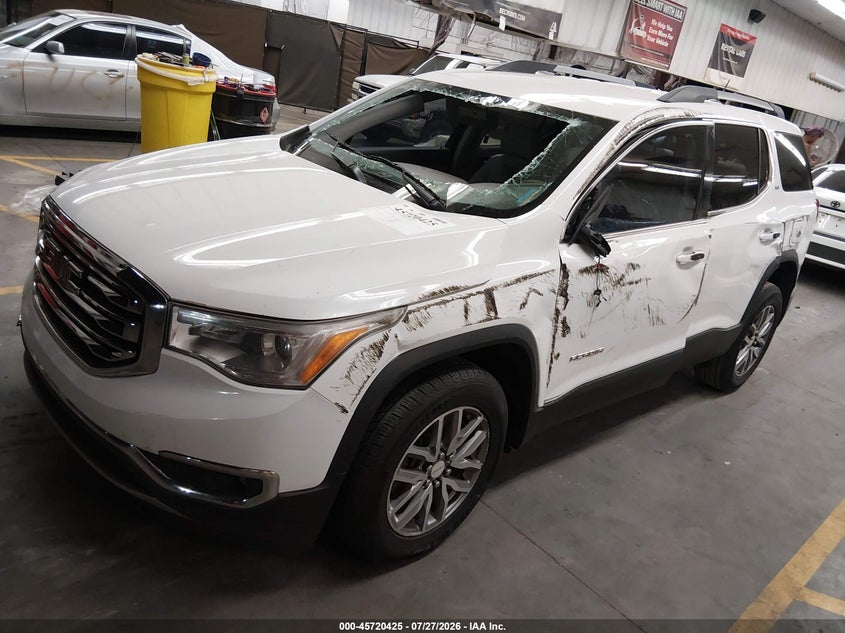 Vin: 1gkknlls8jz232372, lot: 46219107, gmc acadia sle-2 20182
