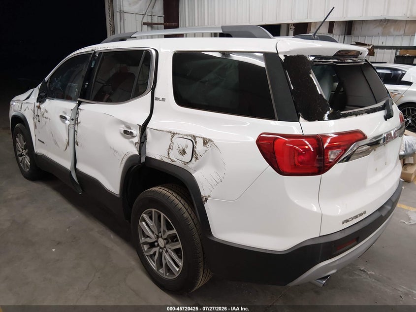 Vin: 1gkknlls8jz232372, lot: 46219107, gmc acadia sle-2 20183