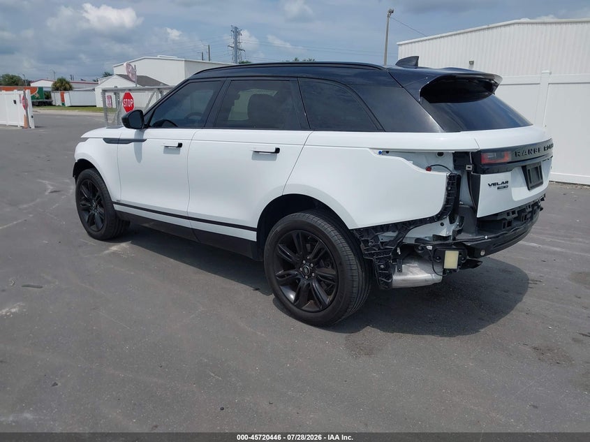 Vin: salyl2rv8ja759312, lot: 46219128, land rover range rover velar p380 se r-dynamic 20183