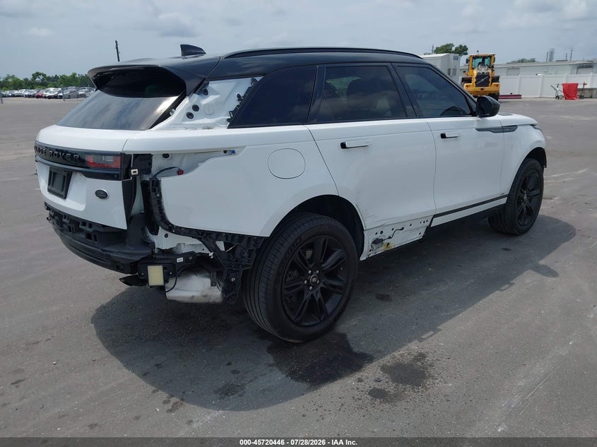 Vin: salyl2rv8ja759312, lot: 46219128, land rover range rover velar p380 se r-dynamic 20184