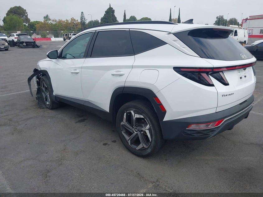 Vin: km8jfca10nu067950, lot: 46219148, hyundai tucson hybrid sel convenience 20223