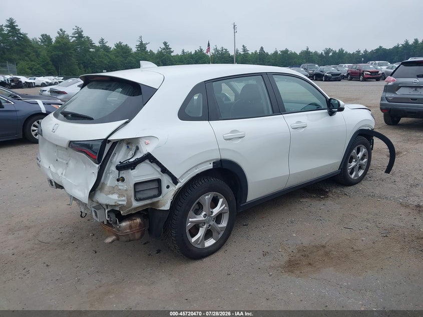 Vin: 3czrz2h3xsm703266, lot: 46219152, honda hr-v awd lx 20254