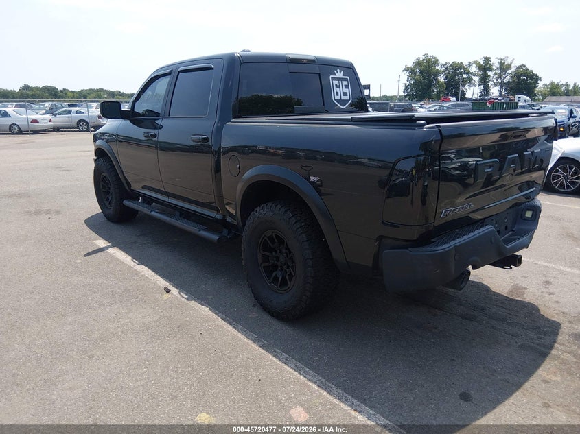 Vin: 1c6rr7yt1hs794387, lot: 46219159, ram 1500 rebel 20173