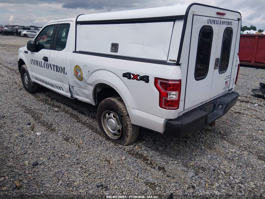 Vin: 1ftfx1e55jfa65179, lot: 46219163, ford f-150 xl 20183