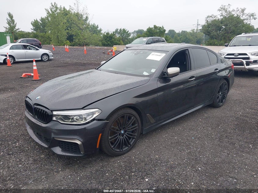 Vin: wbajb9c52jb035538, lot: 46219169, bmw m550i xdrive 20182