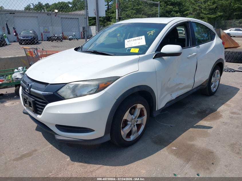 Vin: 3czru5g3xgm704006, lot: 46219186, honda hr-v lx 20162
