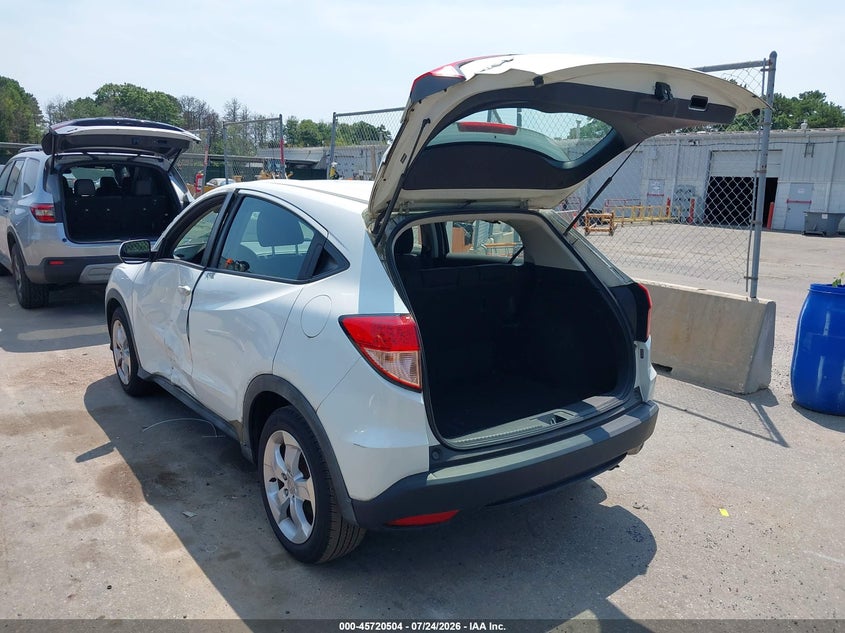Vin: 3czru5g3xgm704006, lot: 46219186, honda hr-v lx 20163