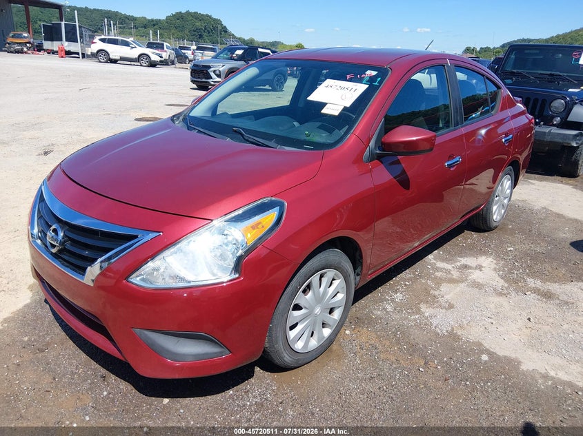 Vin: 3n1cn7ap5hk433131, lot: 46219193, nissan versa 1.6 sv 20172