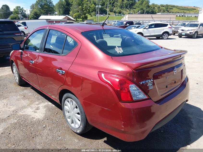 Vin: 3n1cn7ap5hk433131, lot: 46219193, nissan versa 1.6 sv 20173