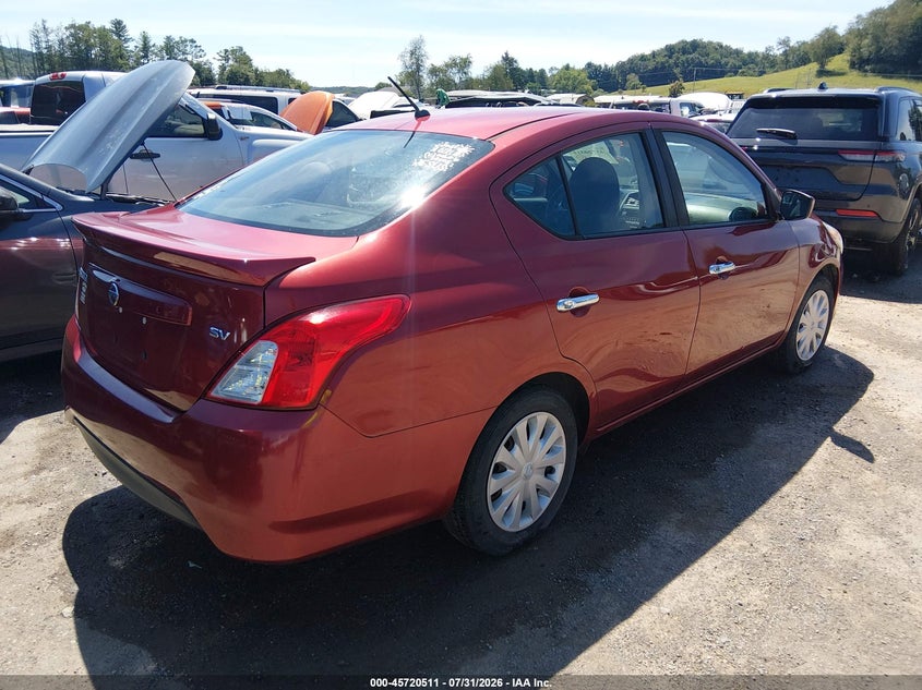 Vin: 3n1cn7ap5hk433131, lot: 46219193, nissan versa 1.6 sv 20174