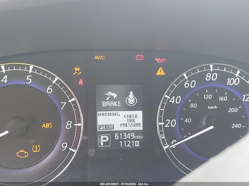 2017 INFINITI QX50 auction photo 7