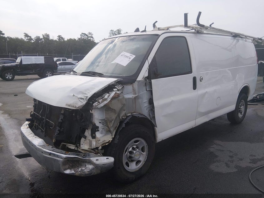 Vin: 1gcwgfca2e1159732, lot: 46219216, chevrolet express 2500 work van 20142