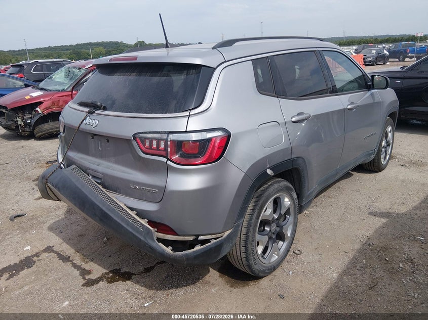 Vin: 3c4njccbxkt819329, lot: 46219217, jeep compass limited fwd 20194