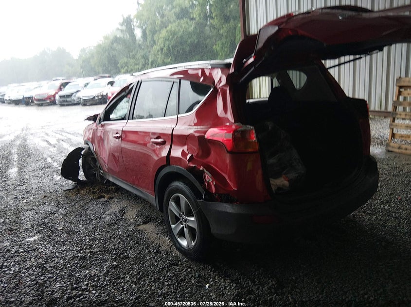 Vin: 2t3rfrev5fw288259, lot: 46219218, toyota rav4 xle 20153
