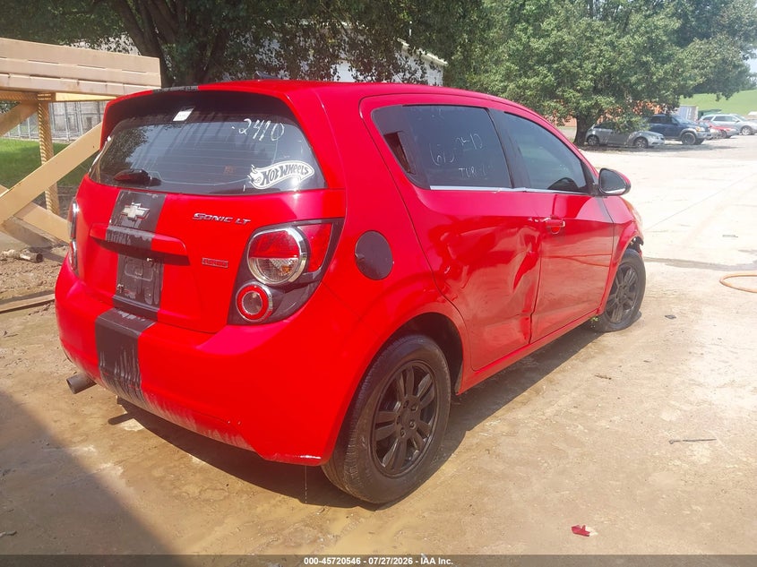 Vin: 1g1jd6sb1c4194361, lot: 46219228, chevrolet sonic 1lt 20124