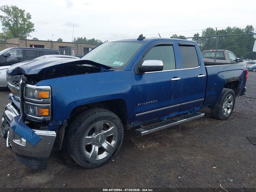 Vin: 1gcvksec1fz274455, lot: 46219235, chevrolet silverado 1500 ltz 20152