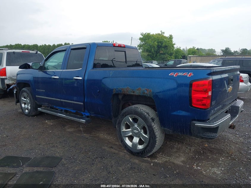 Vin: 1gcvksec1fz274455, lot: 46219235, chevrolet silverado 1500 ltz 20153