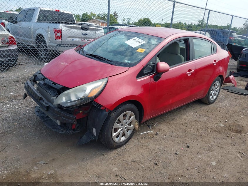 Vin: knadm4a30d6218137, lot: 46219237, kia rio lx 20132