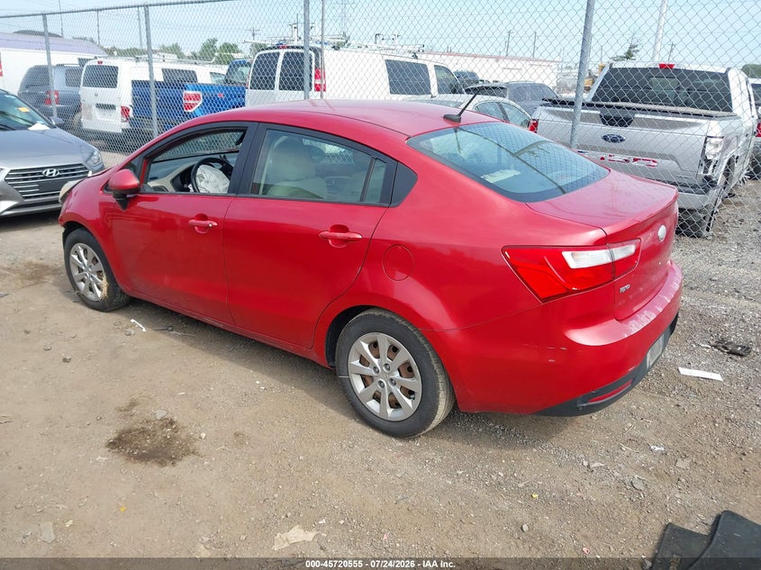Vin: knadm4a30d6218137, lot: 46219237, kia rio lx 20133