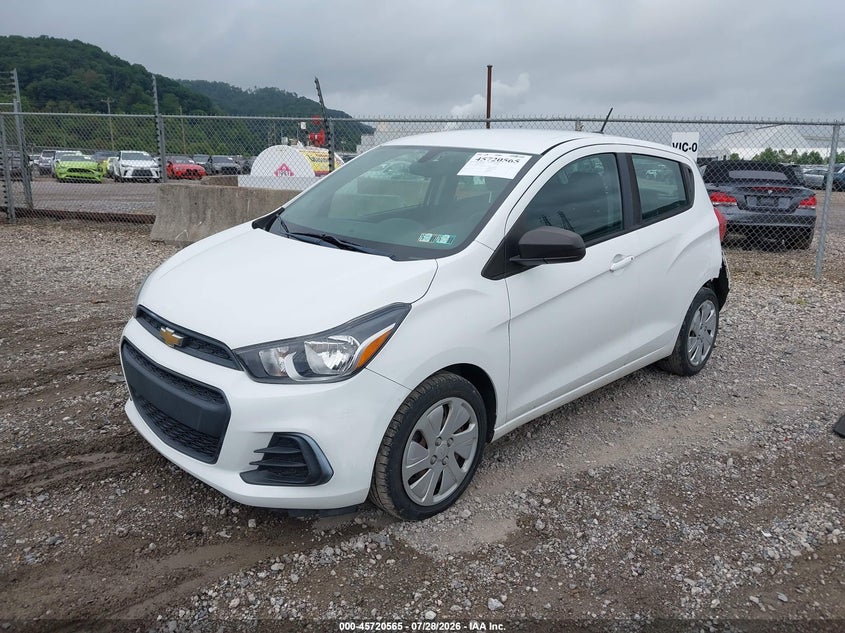 Vin: kl8cb6sa2hc789237, lot: 46219247, chevrolet spark ls cvt 20172