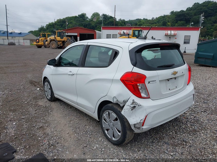 Vin: kl8cb6sa2hc789237, lot: 46219247, chevrolet spark ls cvt 20173