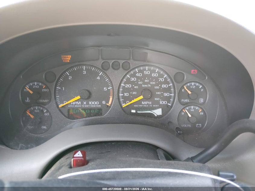 2001 CHEVROLET S-10 auction photo 7