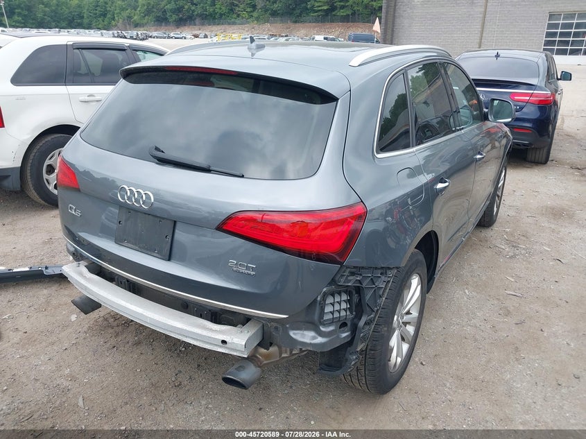 Vin: wa1l2afp3ga045823, lot: 46219272, audi q5 2.0t premium 20164