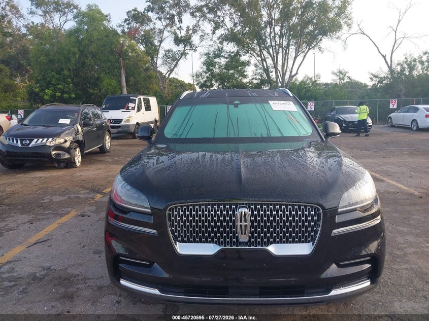 LINCOLN AVIATOR 2022 VIN 5LM5J0XC4NGL11599