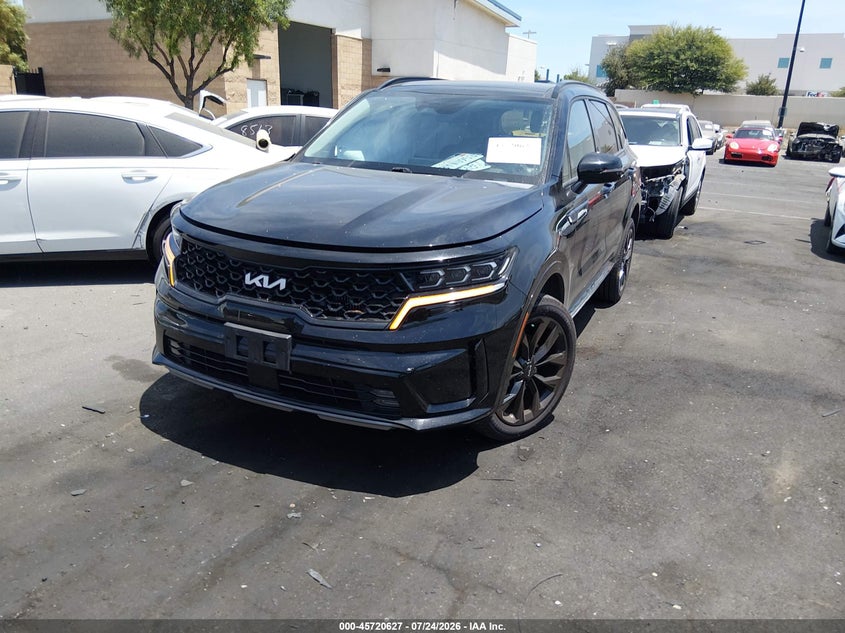 Vin: 5xyrkdlf1ng074313, lot: 46219309, kia sorento sx 20222