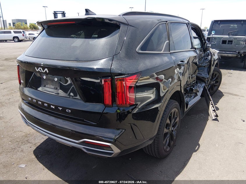 Vin: 5xyrkdlf1ng074313, lot: 46219309, kia sorento sx 20224