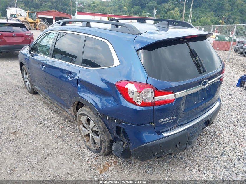 Vin: 4s4wmafd5l3455567, lot: 46219313, subaru ascent premium 20203