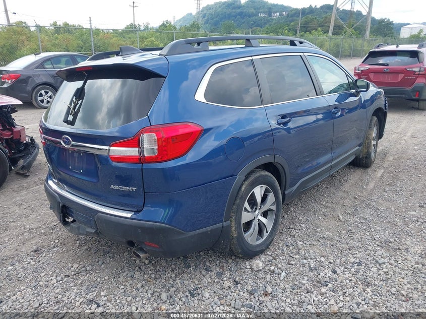 Vin: 4s4wmafd5l3455567, lot: 46219313, subaru ascent premium 20204