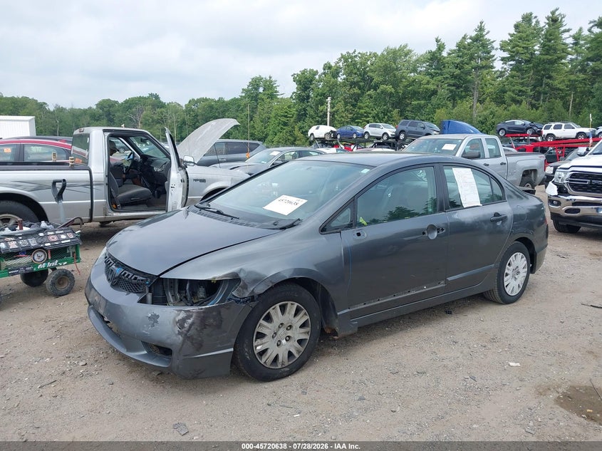 Vin: 2hgfa1f37ah557419, lot: 46219320, honda civic vp 20102