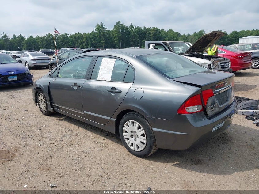 Vin: 2hgfa1f37ah557419, lot: 46219320, honda civic vp 20103