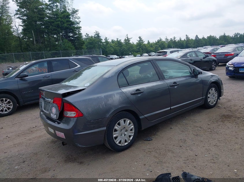 Vin: 2hgfa1f37ah557419, lot: 46219320, honda civic vp 20104