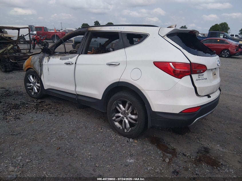 2013 HYUNDAI SANTA FE auction photo 3
