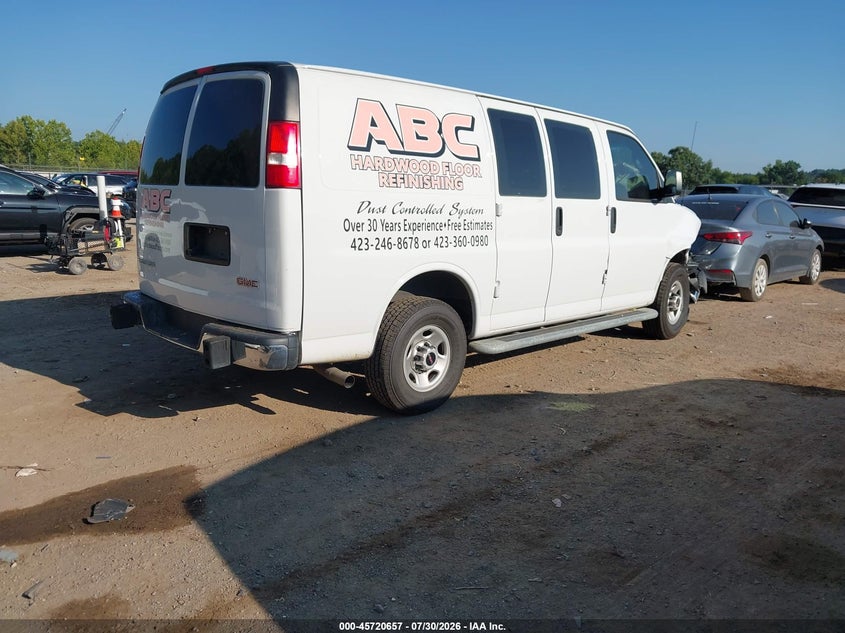 Vin: 1gtw7afg2k1271834, lot: 46219339, gmc savana 2500 work van 20194