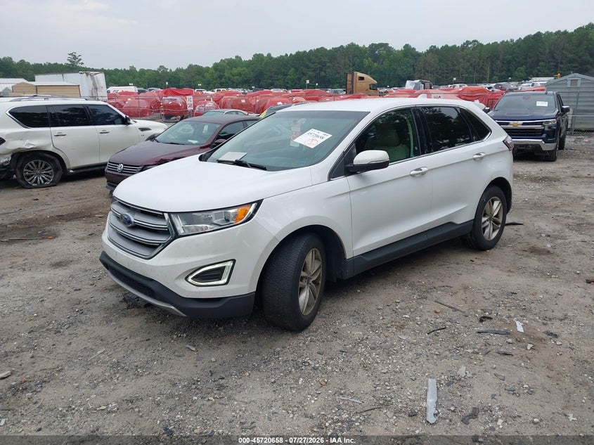 Vin: 2fmpk3j98gbc16335, lot: 46219340, ford edge sel 20162