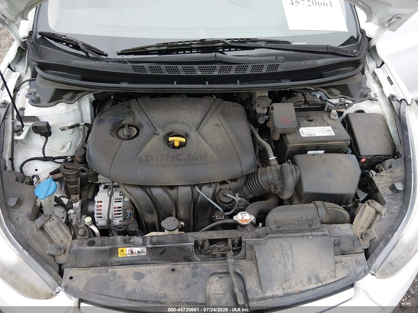 HYUNDAI ELANTRA 2016 VIN 5NPDH4AE5GH742953