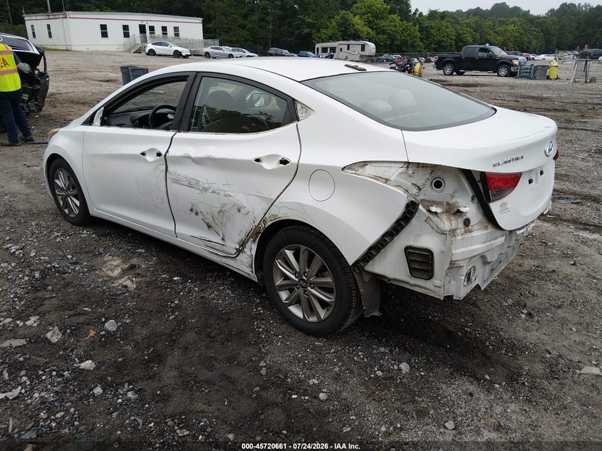 HYUNDAI ELANTRA 2016 VIN 5NPDH4AE5GH742953