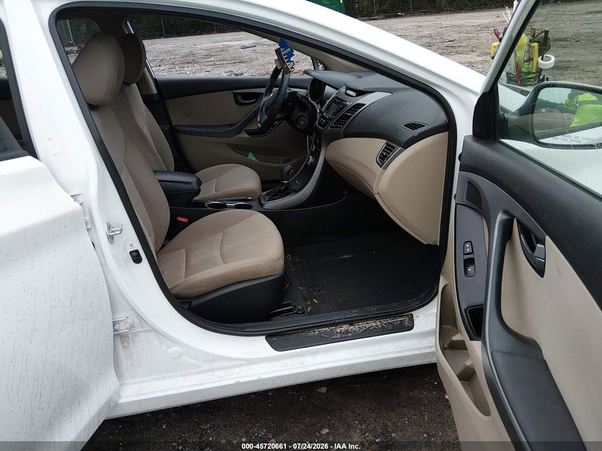 HYUNDAI ELANTRA 2016 VIN 5NPDH4AE5GH742953