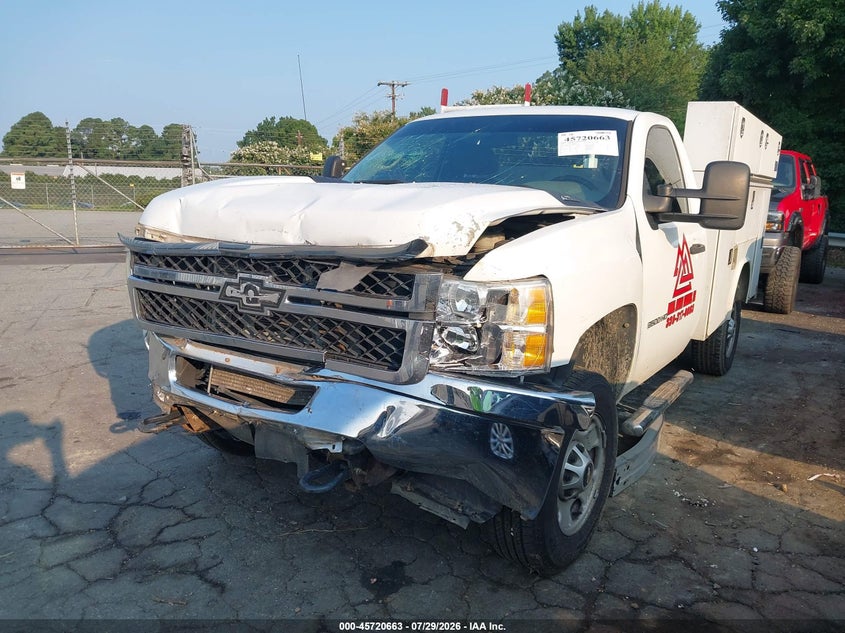 Vin: 1gb0cvcg7bf140516, lot: 46219345, chevrolet silverado 2500hd work truck 20112